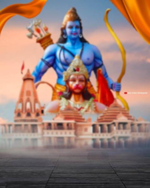 Picsart Ram Navami CB Editing Background New