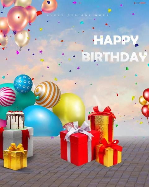 Birthday CB Picsart Background For Photo Editing