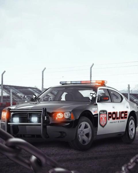 Police Car Viral Editing Background for PicsArt And Photoshop