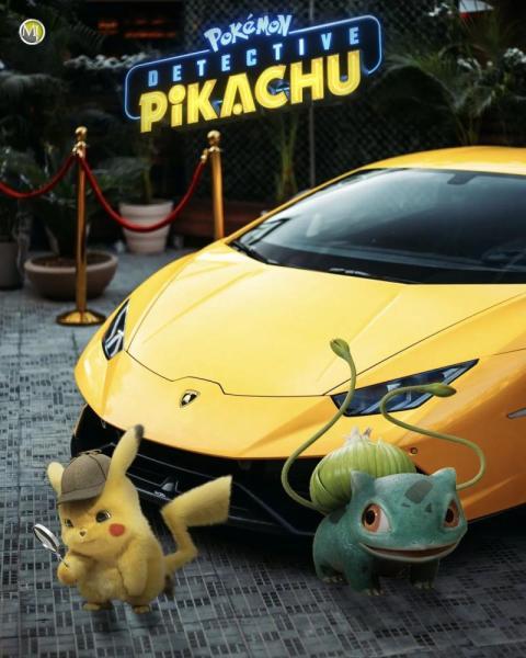 Pikachu Viral Instagram Editing Background Full HD for picsart
