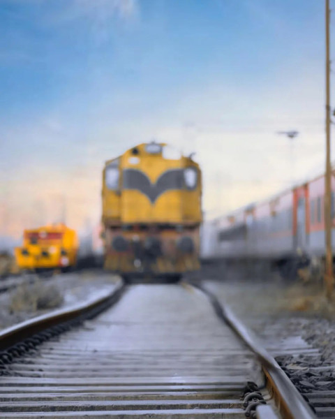 Photoshop Blur Train Editing Images CB Background HD