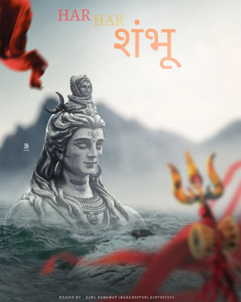 Bholenath Photo Editing Wallpaper CB Background HD[1]