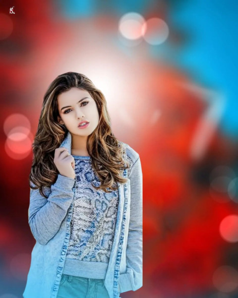 Cute Girl Photoshop Editing Background HD Free Images[1]