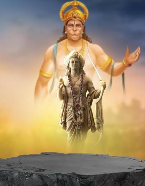 Ram Navami Photo Editing Background HD Download