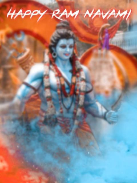 Picsart Ram Navami CB Editing Background Full HD