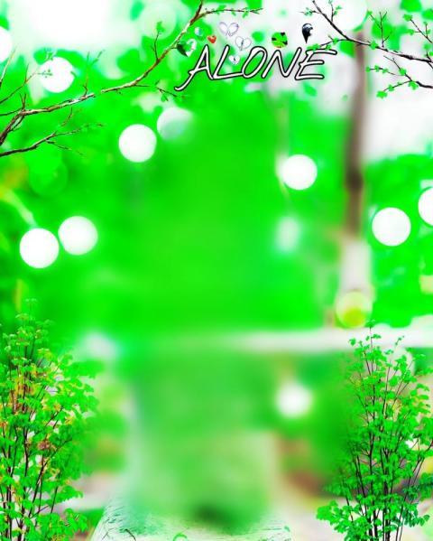 Alone Photo Editing New Green Background Hd